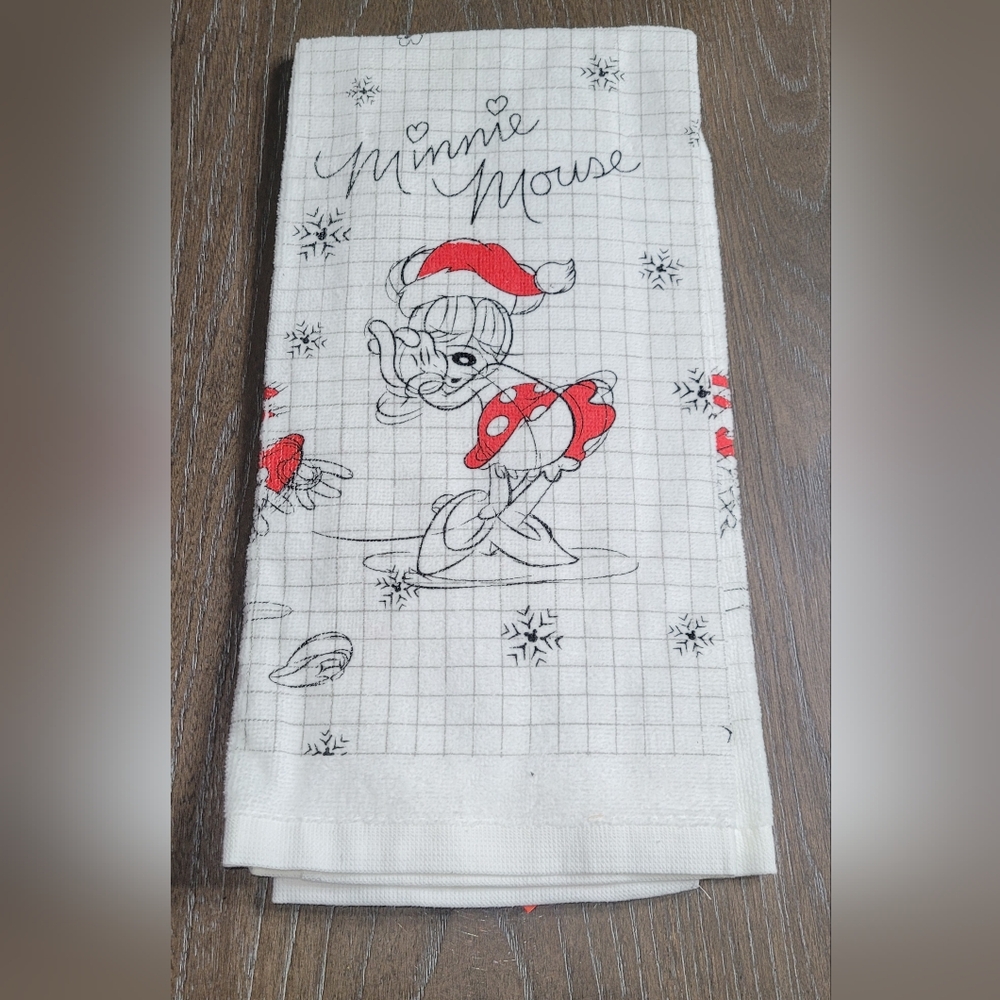Disney Christmas Sketch Book Kitchen Towel